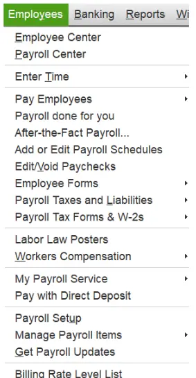 tap on the Get payroll updates option