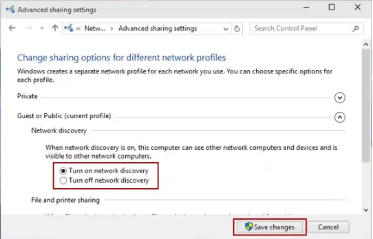 Advanced-Sharing-Settings
