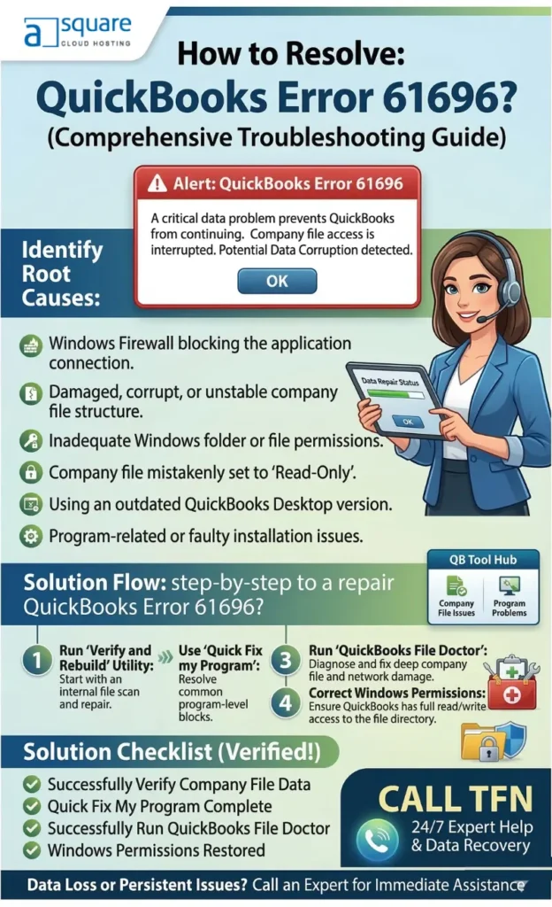 QuickBooks Error 61696